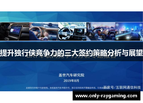 提升独行侠竞争力的三大签约策略分析与展望